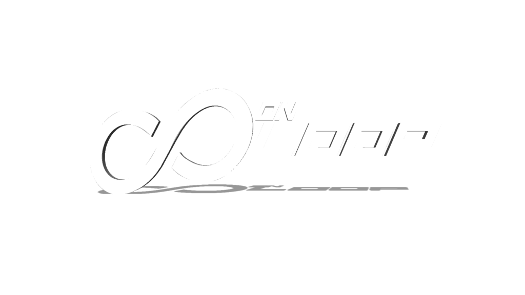 infinity on loop 3d logo horizontal